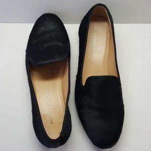 Antonio Melani Bovine Hair Slip On Flats